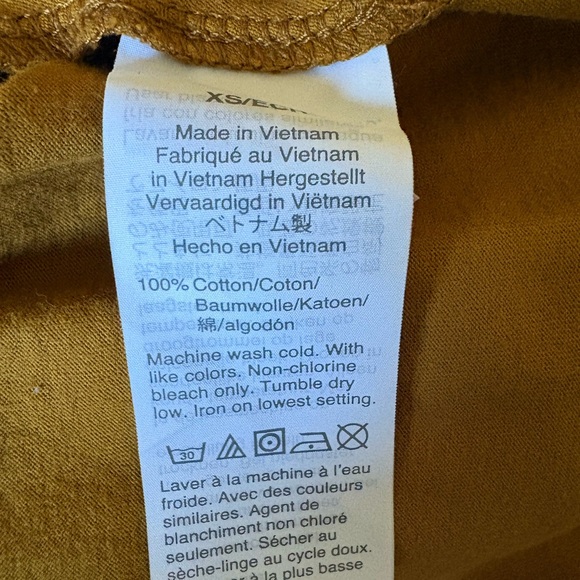 J. Crew Yellow Tie Front Tank Top with Bow Detail - Picture 5 of 5